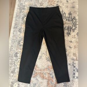 Ministry of Supply Black Ankle Pants
